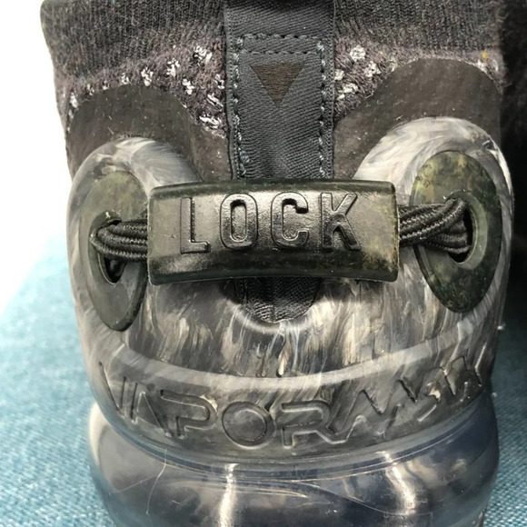 Nike women's air vapormax 2020 flyknit black/dark grey shoes size 10 - Picture 8 of 16